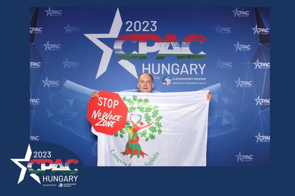 "Tomas Senūta - LŠS koordinatorius tarptautiniams ryšiams, "SPAC Hungary 2023" konferencijoje, Budapešte